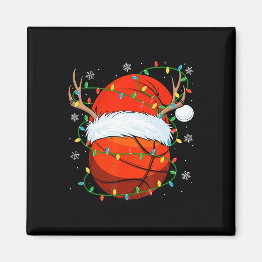 サンタのスケッチ Xmas ライト クリスマスのスケッチ マグネット (正面)