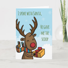 サンタのスコップ シーズンカード