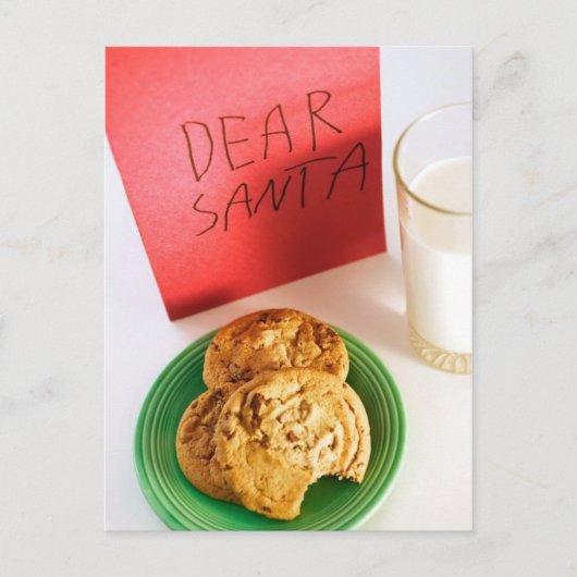 サンタのスナック シーズンポストカード (正面)