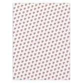 サンタのスノーバードフラミンゴ テーブルクロス (正面)