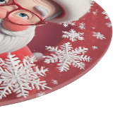 🎅 サンタのスノーフレーク ジョイ ホームスタイル 🎄 カッティングボード (角)