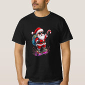 サンタのスピンアウト Tシャツ (正面)