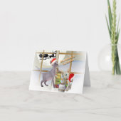 サンタのスフィンクス·キッ信じテンさん シーズンカード (正面)