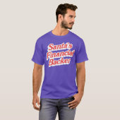 サンタのスポンサー Tシャツ (正面フル)