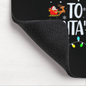 サンタのスリー家族のクリスマスパージを競う可能性が高い マウスパッド (コーナー)