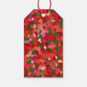 サンタのスレイジクリスマスオーナメント ギフトタグ (裏面)