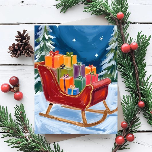 サンタのスレー クリスマス