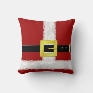 サンタのスーツのクリスマスの枕 クッション