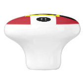 サンタのスーツ セラミックノブ (側面)