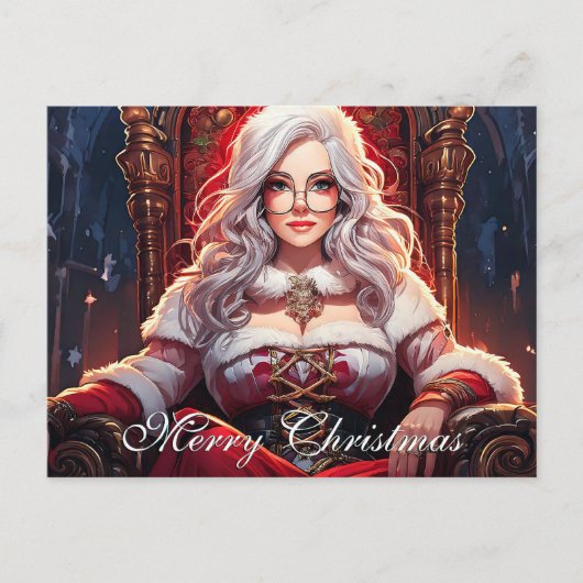 サンタのセクシーな姉妹 - メリークリスマス 03122024_0001 シーズンポストカード (正面)
