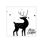 サンタのソリ クリスマス スタンプ (インプリント)