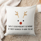 サンタのトスティなトナカイミニマル クッション (ブランケット)
