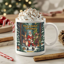 サンタのトナカイバンド ロックンロールクリスマス