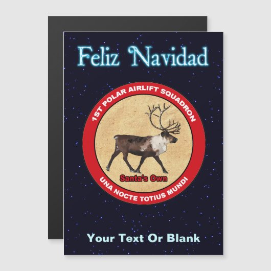 サンタのトナカイ艦隊 – Feliz Navidad (正面/裏面)