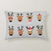 サンタのトナカイ アクセントクッション (正面)