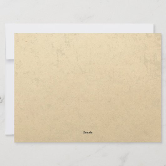 サンタのニスリスト証明書招待状 シーズンカード (裏面)