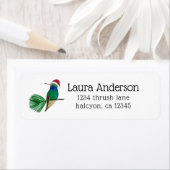 サンタのハチドリ ラベル (インサイチュ)