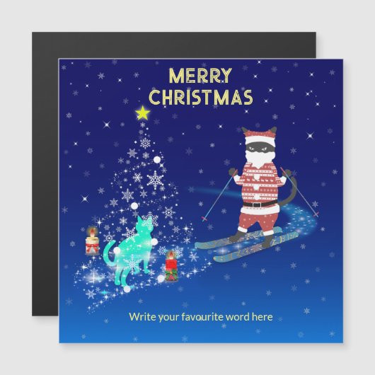 サンタのハート温暖化夜 (正面/裏面)