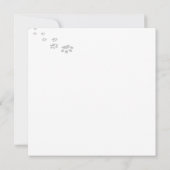 サンタのハート温暖化夜 案内状 (裏面)