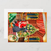 サンタのバカ！私はジュエリーを好む：/ シーズンポストカード (正面/裏面)