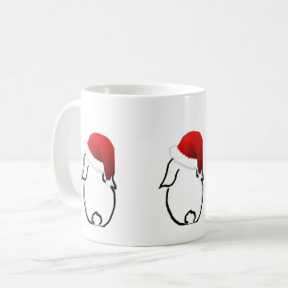 サンタのバニーのマグ コーヒーマグカップ