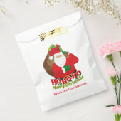 サンタのパーソナライズされた好意バッグ フェイバーバッグ (封をした状態)