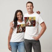サンタのビションフリーゼ #2 Tシャツ (ユニセックス)