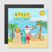 サンタのビーチクリスマス (正面/裏面)