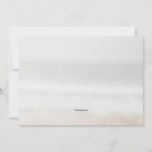 サンタのビーチチェア引越しのお知らせ 案内状 (裏面)