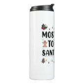 サンタのビールクリスマスを飲む可能性が高い タンブラー (回転左)