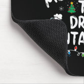 サンタのビールクリスマスを飲む可能性が高い マウスパッド (コーナー)