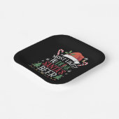 サンタのビールマッチングクリスマスを飲む可能性が最も高い ペーパープレート (傾斜あり)