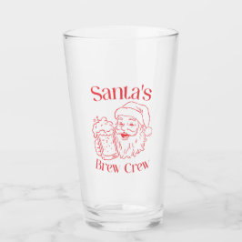 サンタのビール部隊 クリスマスビール タンブラーグラス