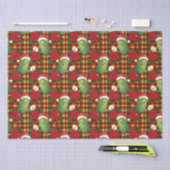 サンタのピックボールラリー 薄葉紙 (クラフト)