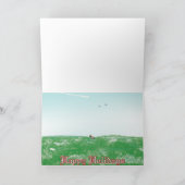 サンタのフライトプラン シーズンカード (内部)