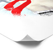 サンタのブーツ ポスター (角)