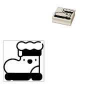サンタのブーツ ラバースタンプ (押印)