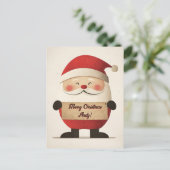 サンタのプライベートメッセージ シーズンポストカード (スタンド正面)