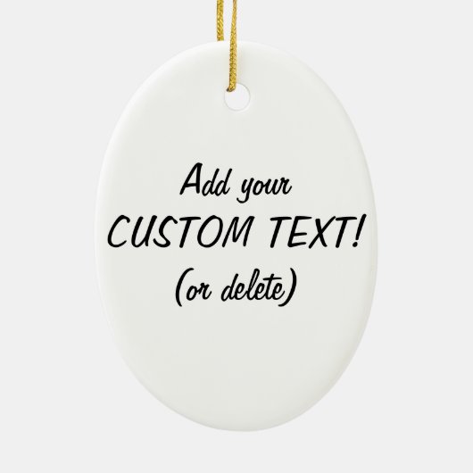 サンタのプレゼントを提供しているクロースRooftop氏 セラミックオーナメント (裏面)