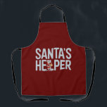 サンタのヘルパー・クリスマス エプロン<br><div class="desc">サンタのヘルパー・クリスマス</div>