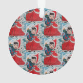 サンタのヘルパー・クリスマス オーナメント (裏面)