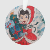 サンタのヘルパー・クリスマス オーナメント (正面)