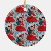 サンタのヘルパー・クリスマス セラミックオーナメント (裏面)