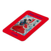 サンタのヘルパー・クリスマス マグネット (左側)