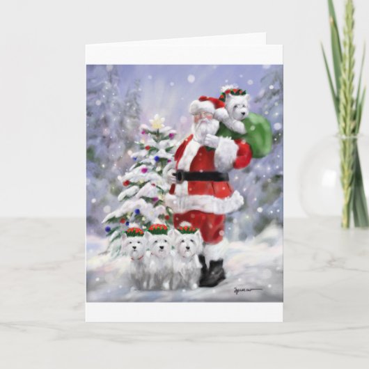 サンタのヘルパー シーズンカード (正面)