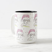 サンタのヘルパー ツートーンマグカップ (正面左)