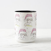 サンタのヘルパー ツートーンマグカップ (中央)