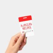 サンタのヘルパー バッジ (手持ち)