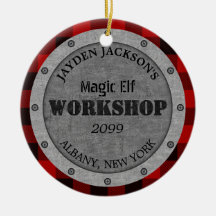 サンタのヘルパー・ワークショップがマンケイブを流す