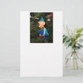 サンタのヘルパー 便箋 (スタンド正面)